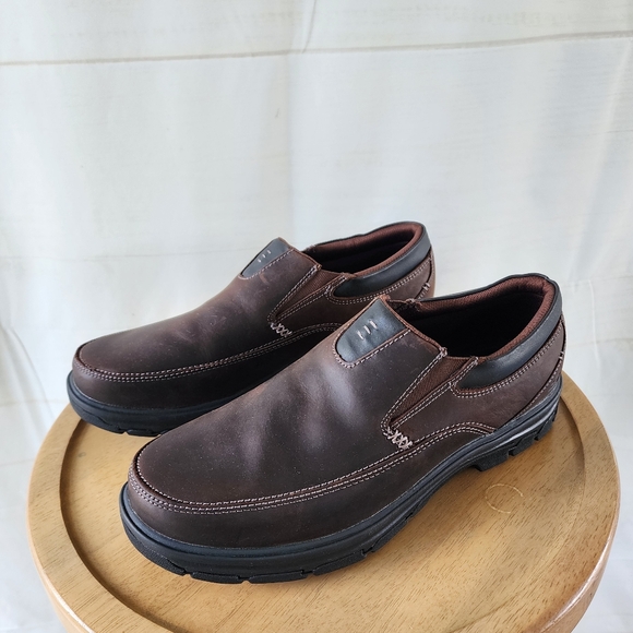 Sketchers Mens Leather Shoes - Picture 1 of 10